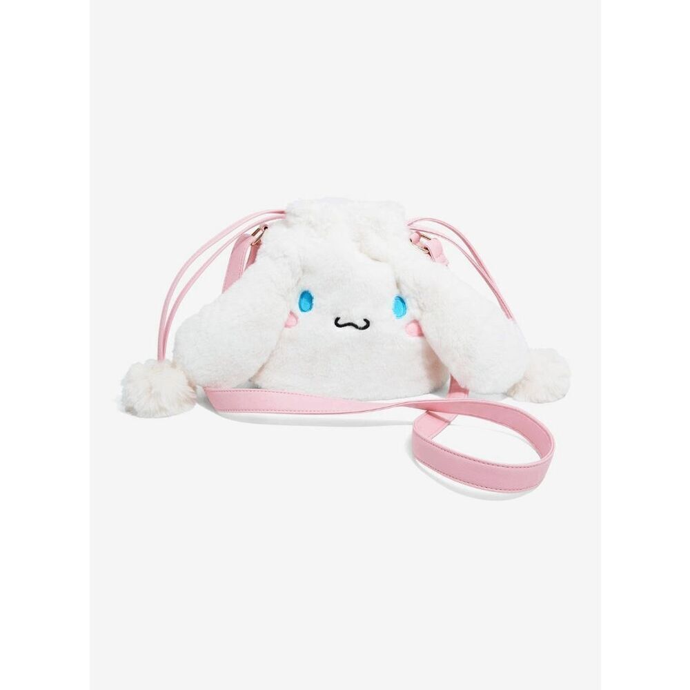 Sanrio Cinnamoroll Plush Bucket Crossbody Bag
